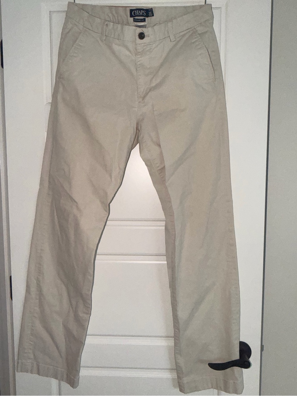 Chaps Men's Tan Cotton Chinos